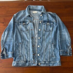 Madewell The Jean Jacket in Medford Wash XS